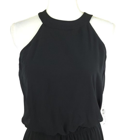 Bisou Bisou Michele Bohbot Cocktail Party Dress Womens Size 8 Halter Top - Picture 5 of 13